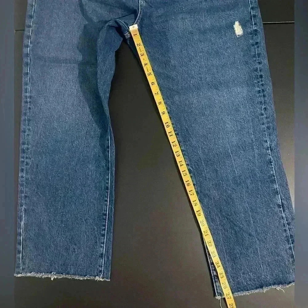 DL1961 New Emilie Straight High Rise Jeans Size 32 Designer - Picture 14 of 17